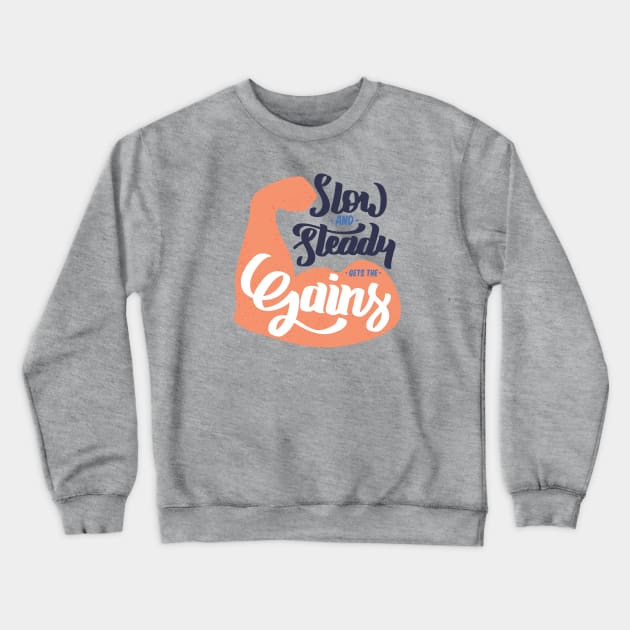 Get the Gains Crewneck Sweatshirt by Safdesignx